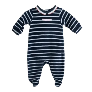 [0-1m] Jacadi Mon Bebe Baby Collar Bodygrow