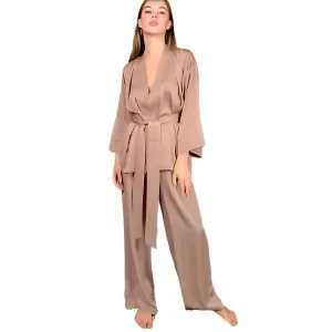 2 Piece Set Satin Sleepwear