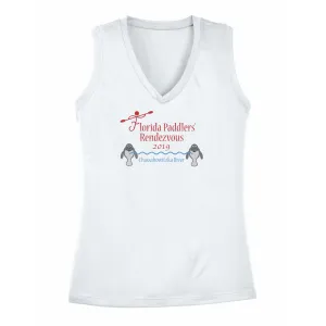 2019 Official Florida Paddlers Rendezvous Ladies Performance Sleeveless Tank