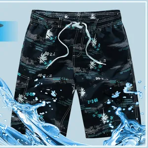 2019 Swimwear Men Swimsuit Summer Swimming Trunks Print Boxer Shorts Mens Swimwwear Board Beach Wear Bathing Suit Plus Size 6XL