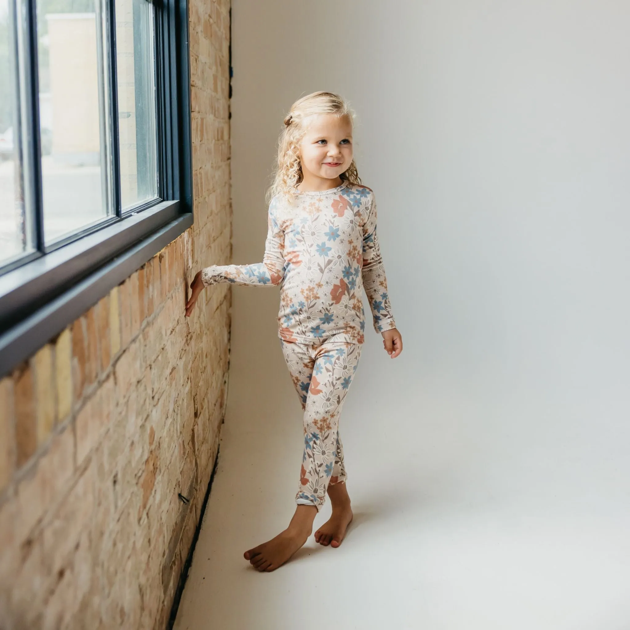 2pc Long Sleeve Pajama Set - Eden