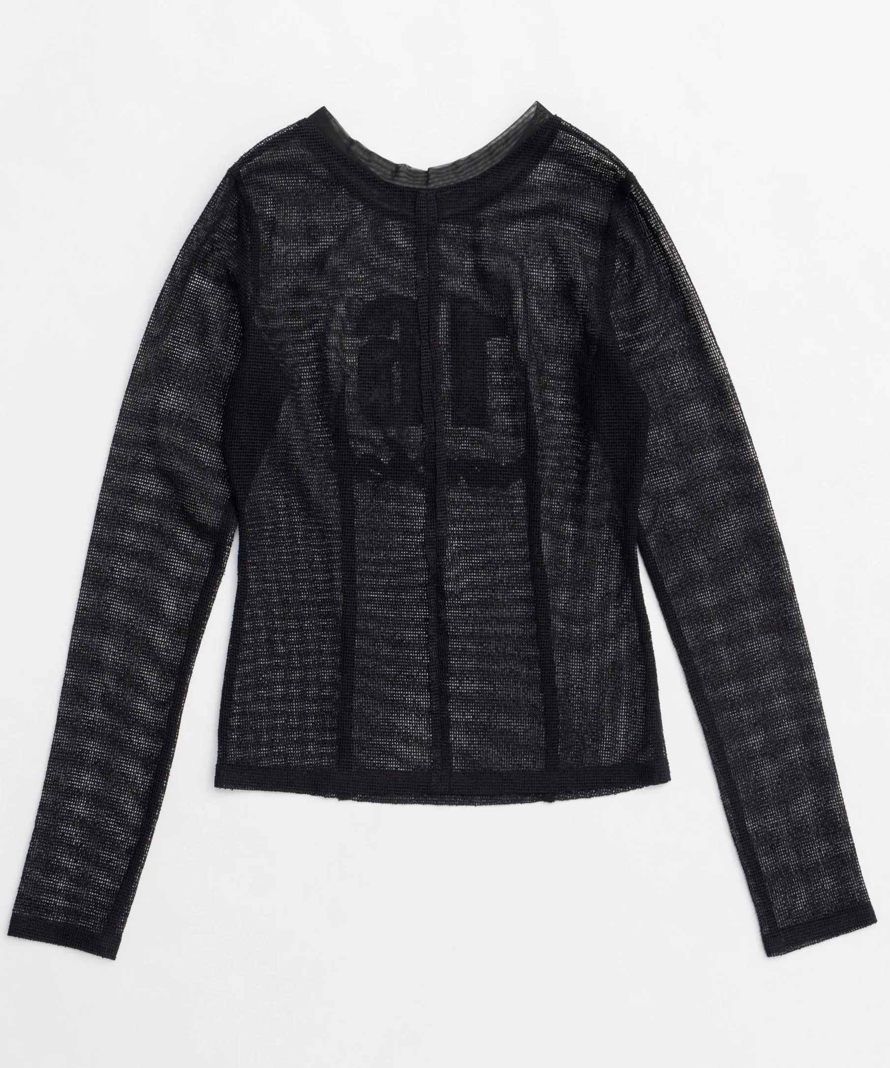 2way Mesh Fabric Embroidery Numbering Tops
