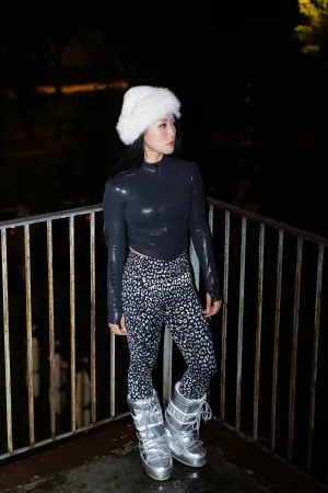 3M Reflective Leopard Print Leggings