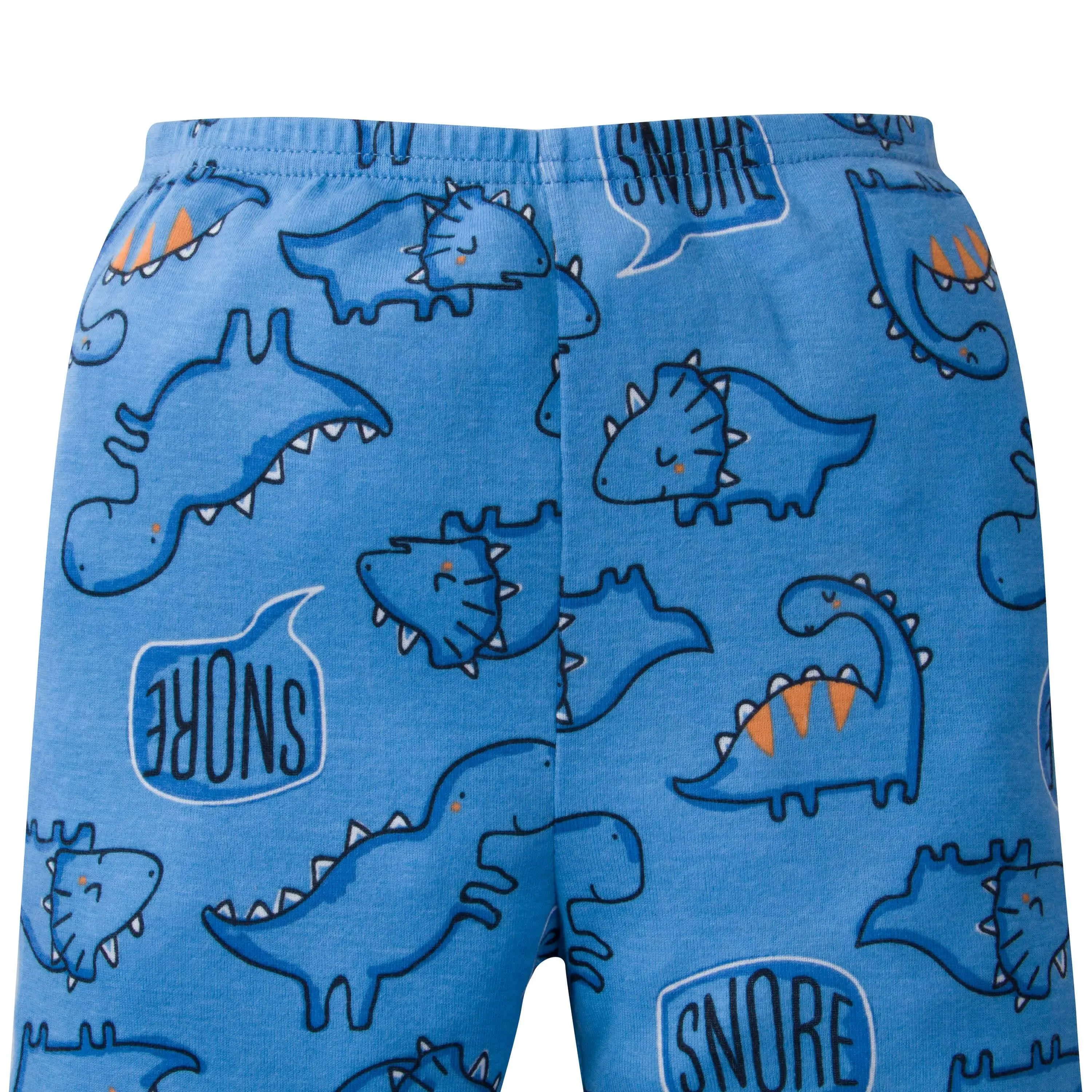 4-Piece Infant & Toddler Boys Dino Snug Fit Cotton Pajamas