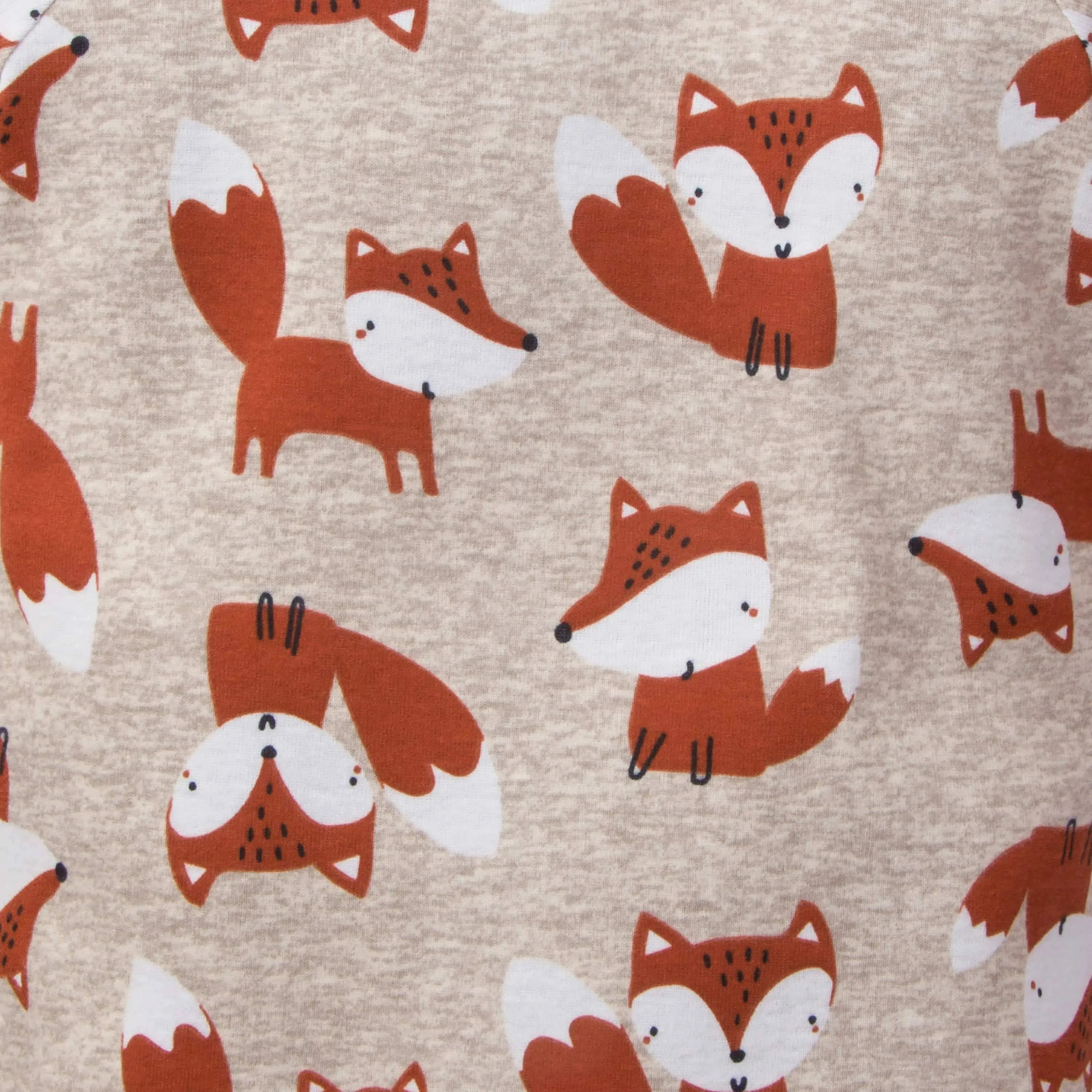 4-Piece Infant & Toddler Boys Fox Snug Fit Cotton Pajamas