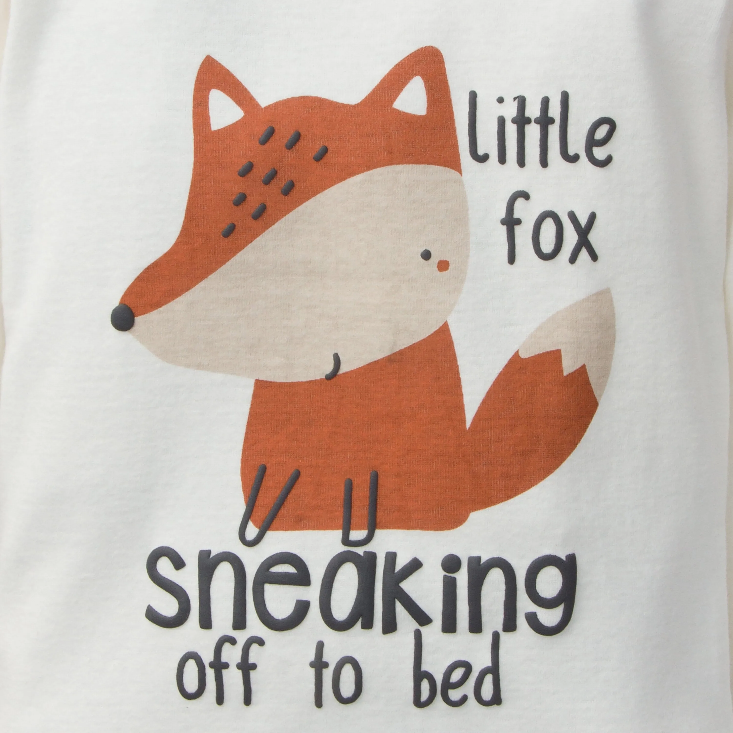 4-Piece Infant & Toddler Boys Fox Snug Fit Cotton Pajamas