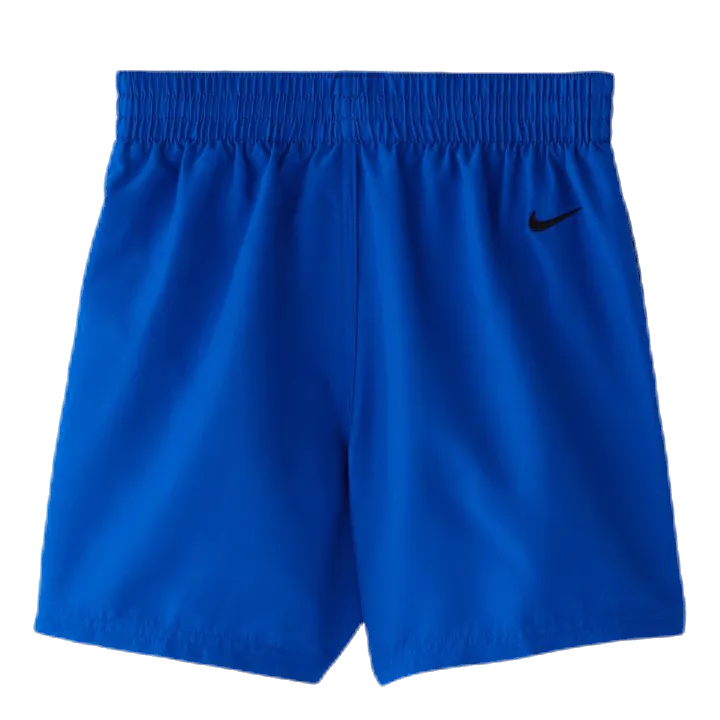 4" Volley Short Logo Solid Youth Blue