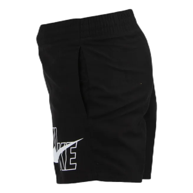 4" Volly Short Junior Black