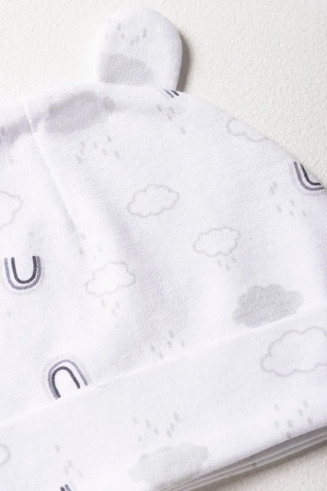 5 Piece Clouds Set White