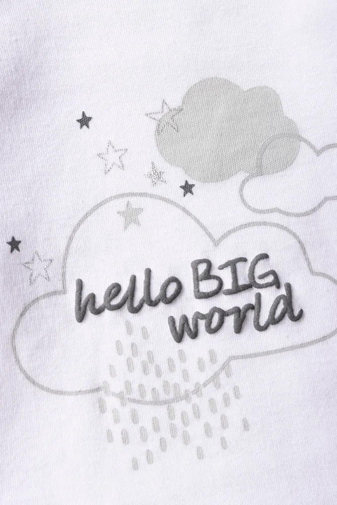 5 Piece Clouds Set White