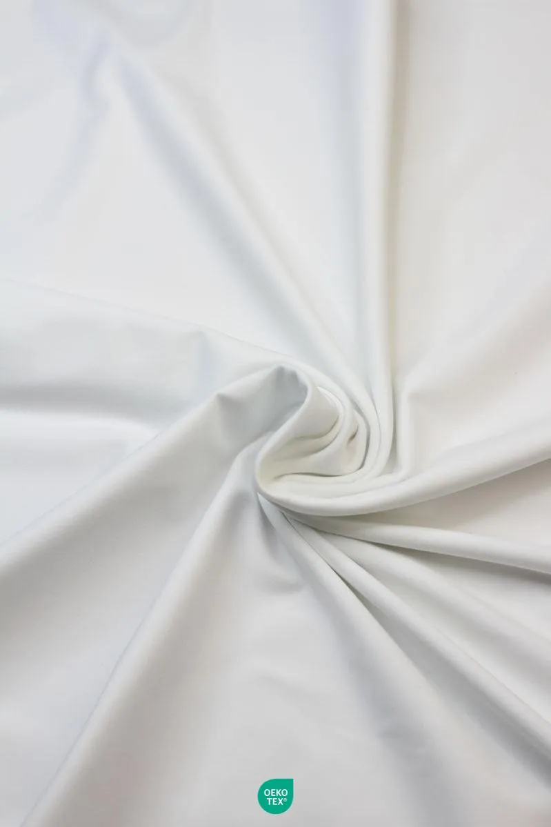 55x150 // FLOW Plain Fit Activewear - White