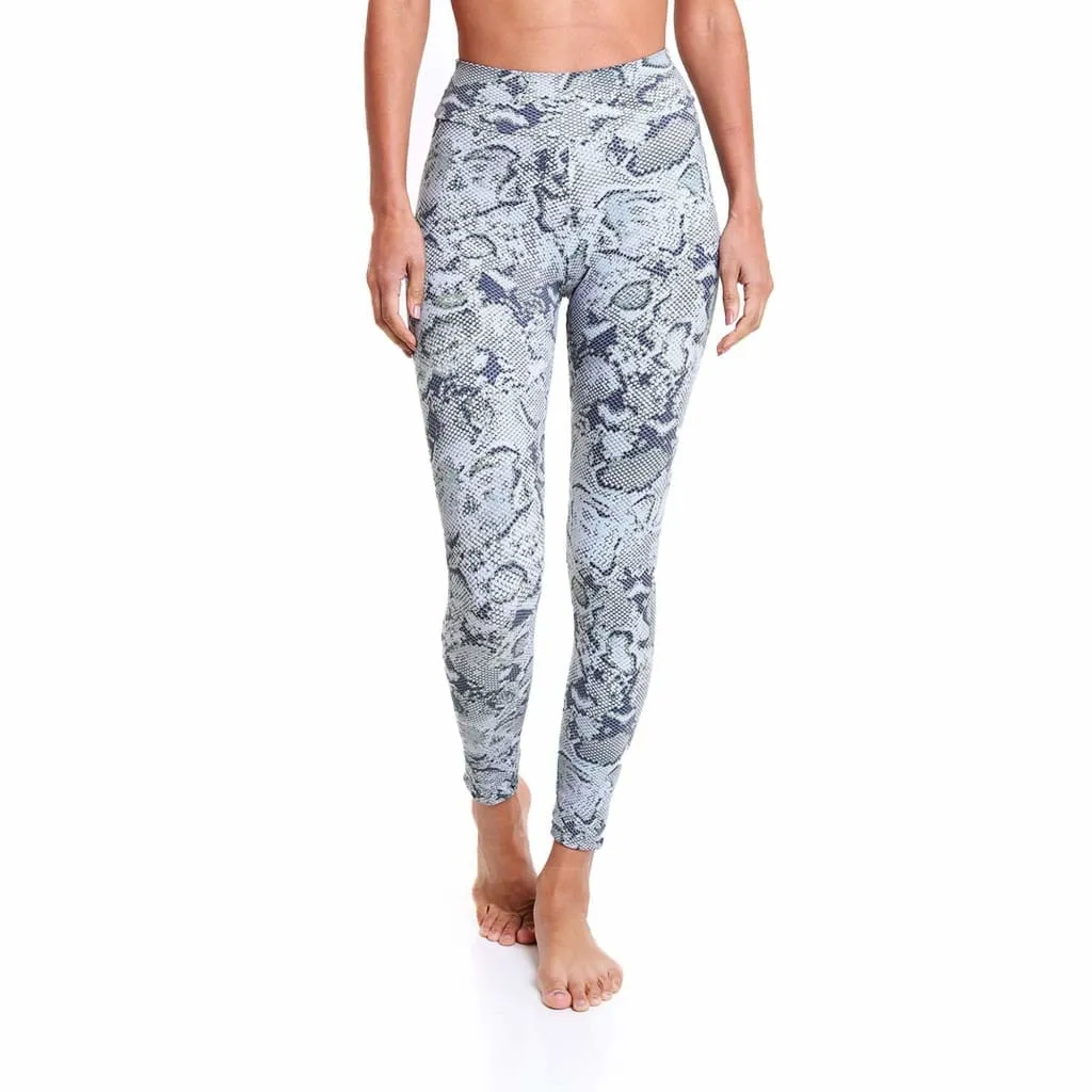7/8 Eco Legging Green Anaconda