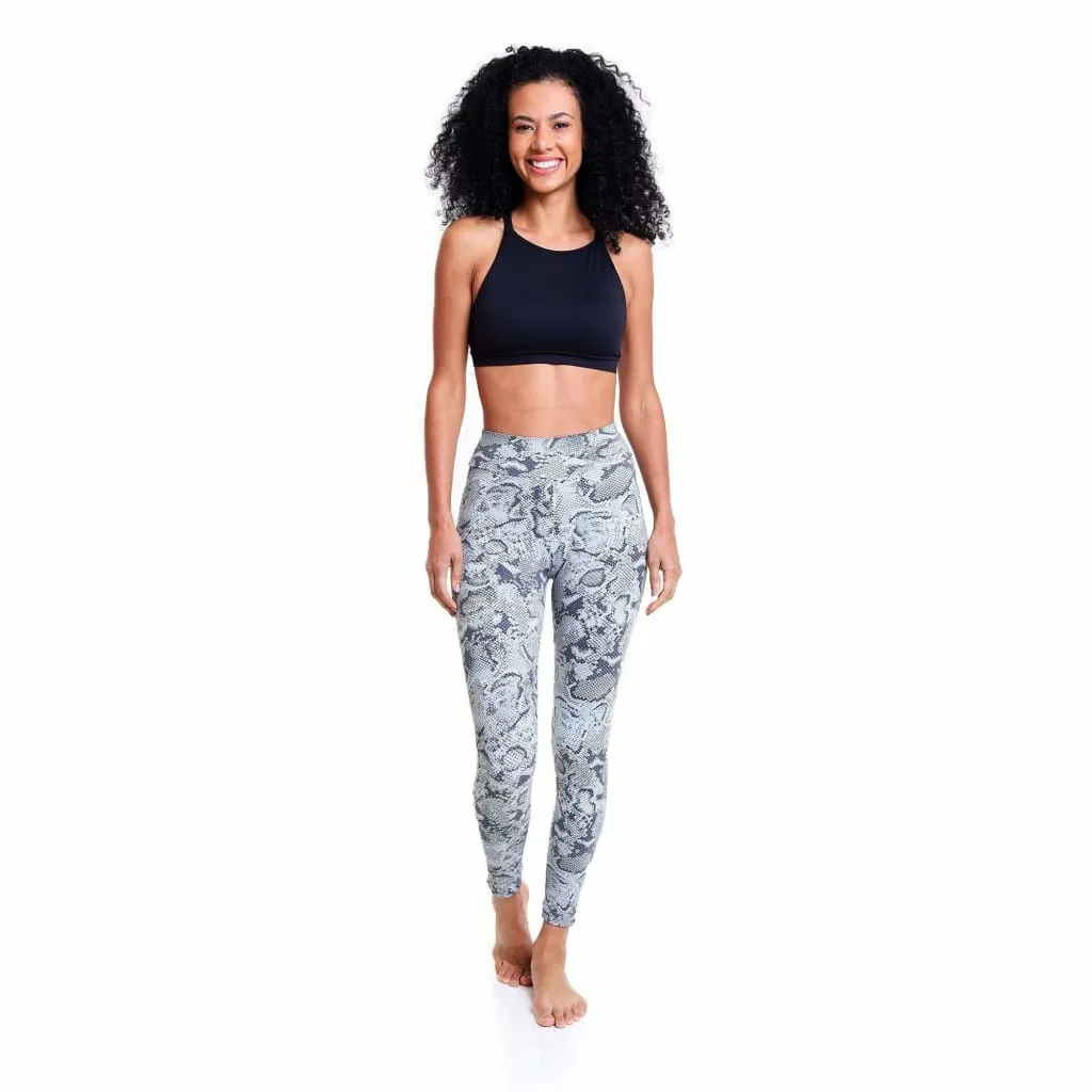 7/8 Eco Legging Green Anaconda