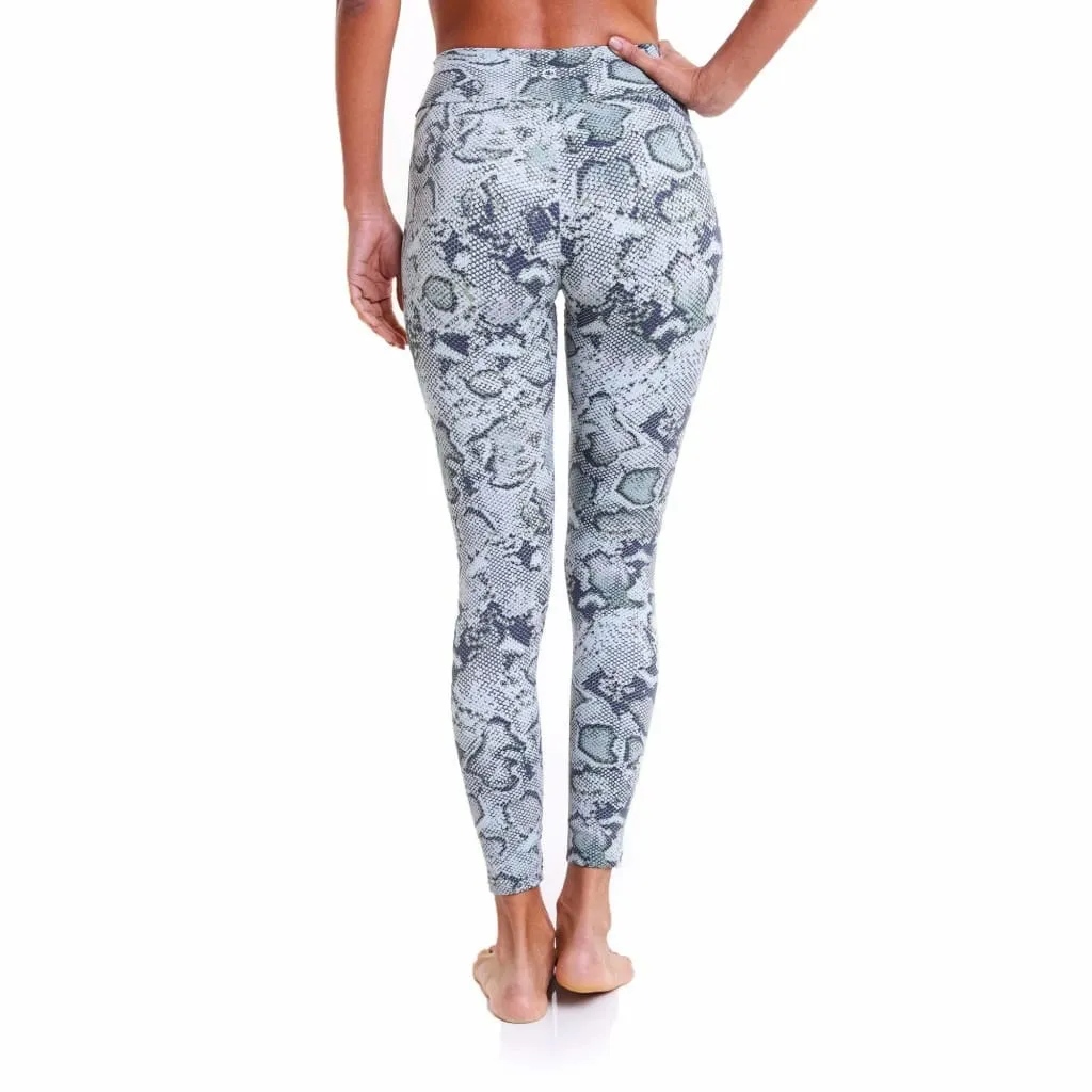 7/8 Eco Legging Green Anaconda