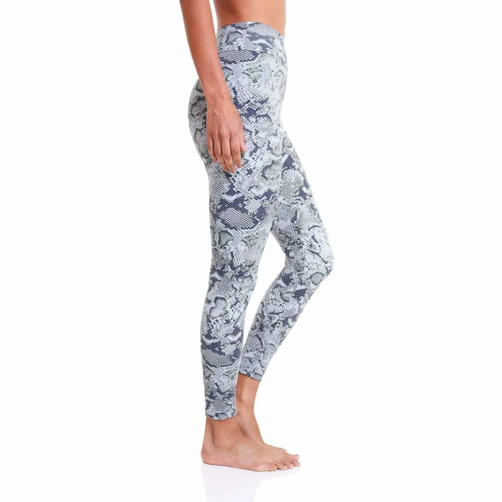 7/8 Eco Legging Green Anaconda