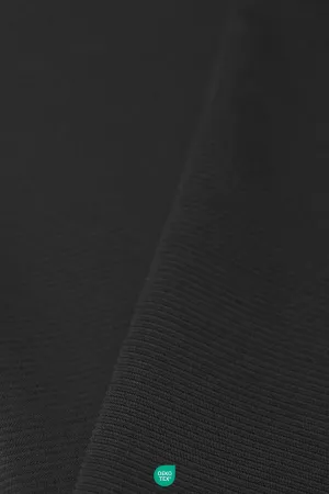 85x150 // FLOW Wide Ribbed Activewear - Black