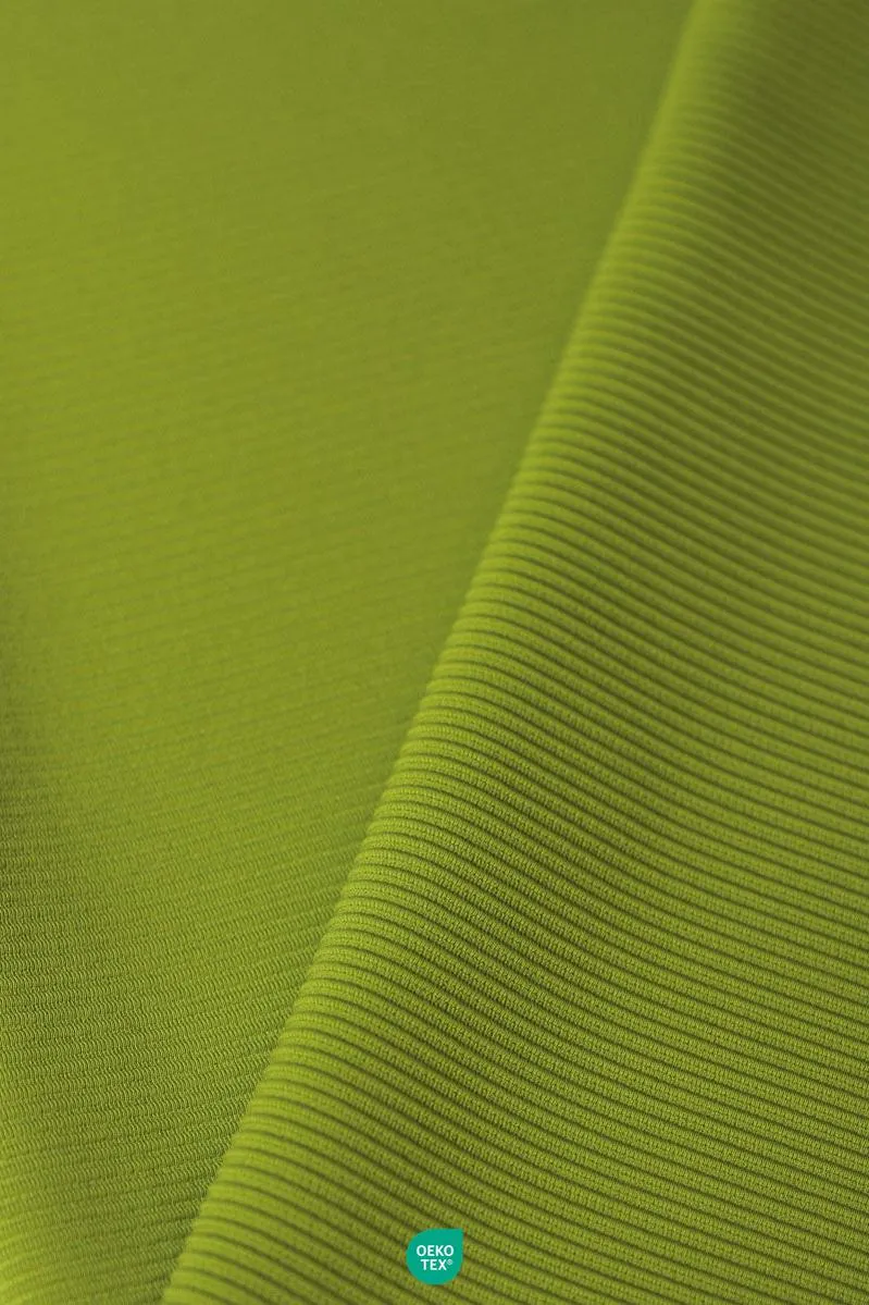 85x150 // FLOW Wide Ribbed Activewear - Lime