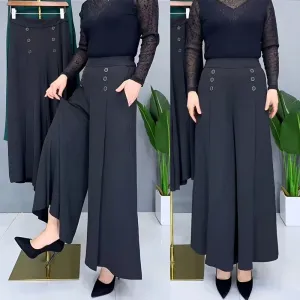 Abigail® | Refined Summer Trousers With Wide Legs