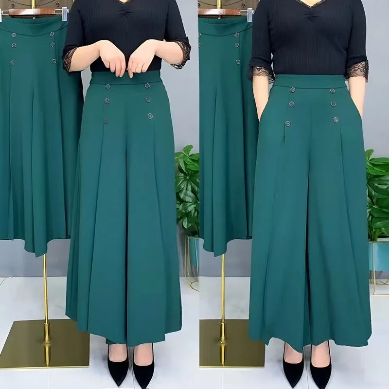 Abigail® | Refined Summer Trousers With Wide Legs
