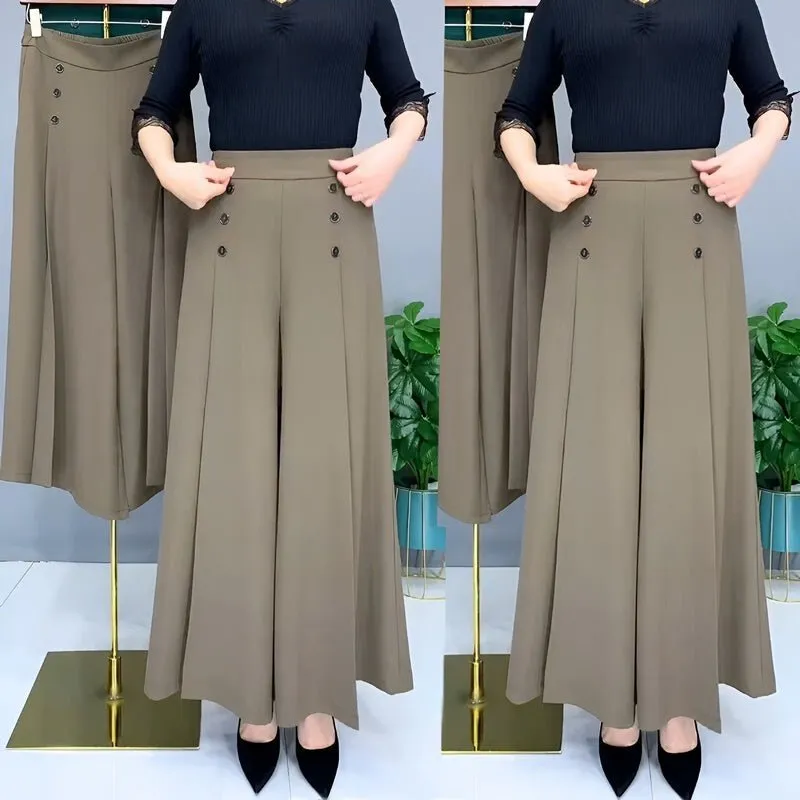 Abigail® | Refined Summer Trousers With Wide Legs