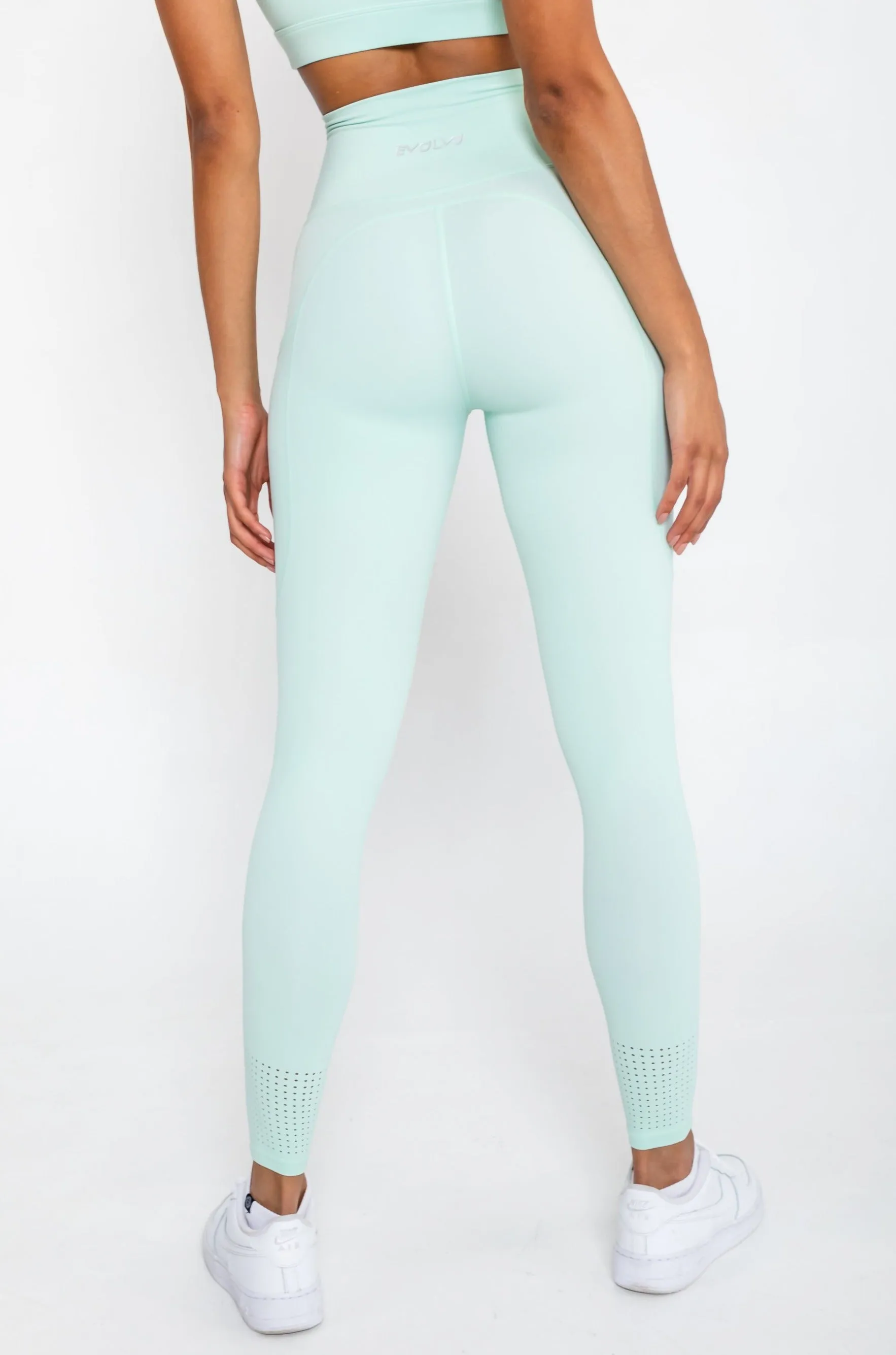 Active Leggings - Pastel Mint