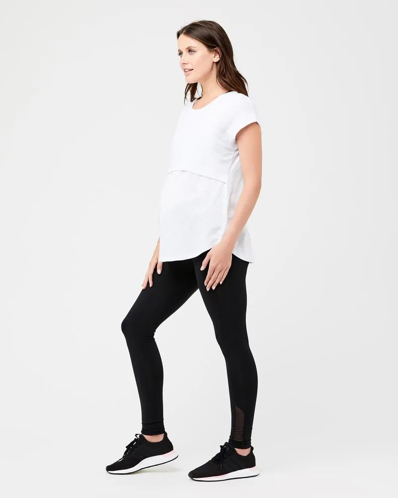 Active Over Tummy Legging Black