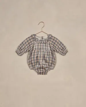 Adeline Romper || Holiday Plaid - Noralee