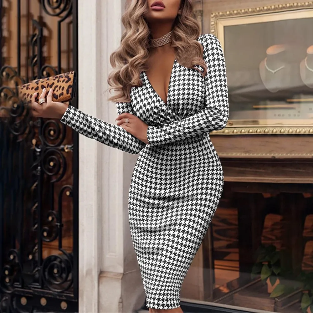 Adelita® | V-Neck Cocktail Dress For Women'S Formal Wear