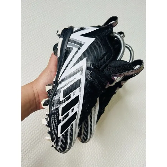 ADIDAS Freak Spark MD 23 Inline Mens Teens Kids Cleats black &amp; white Size US 4.5