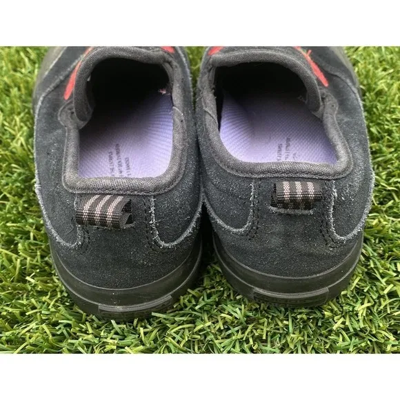 ADIDAS NAKEL SMITH MATCHCOURT BLACK FLORAL EMBROIDERED SLIP ON SKATE SHOES 6.5