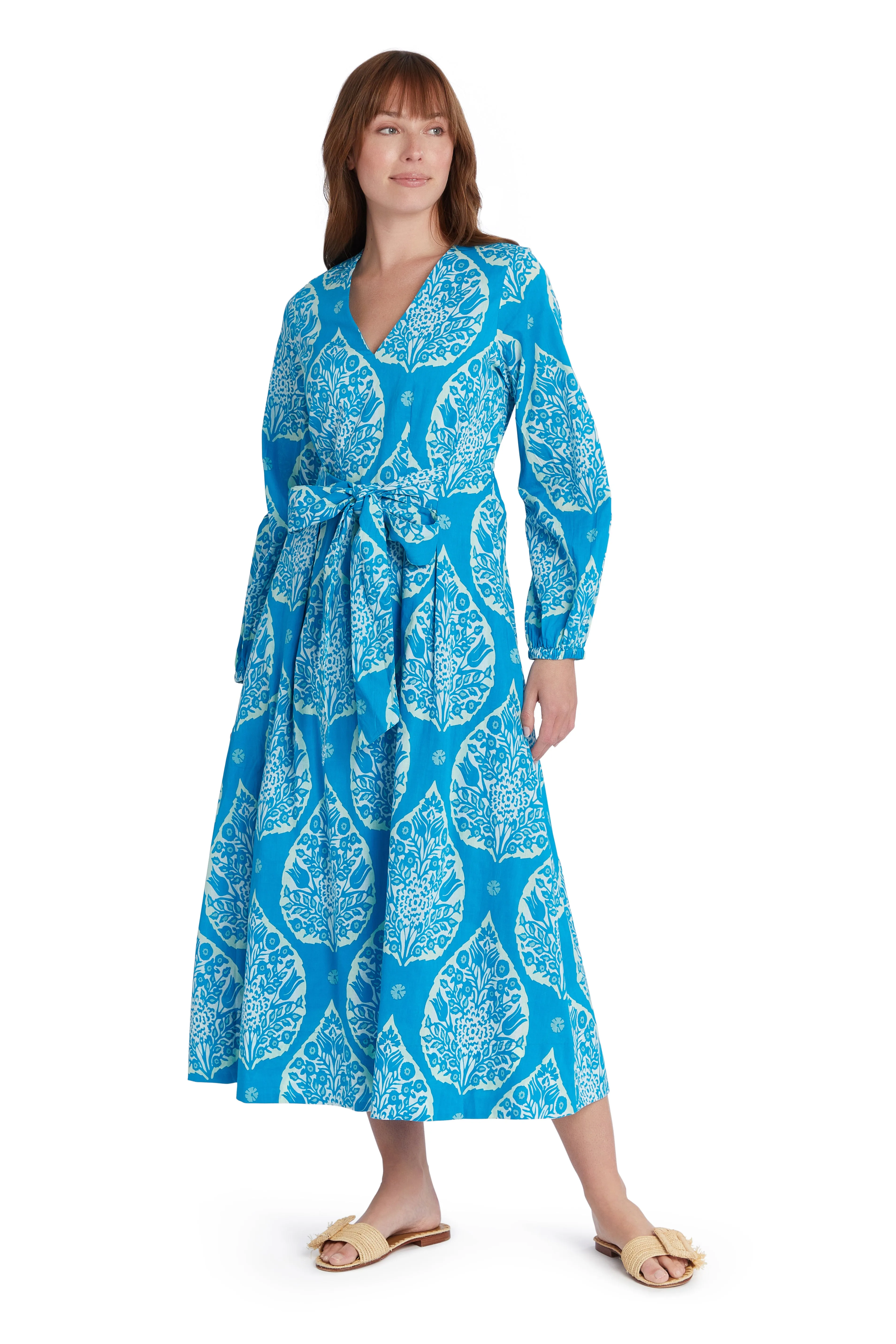 Adler Dress - Botanical Leaf