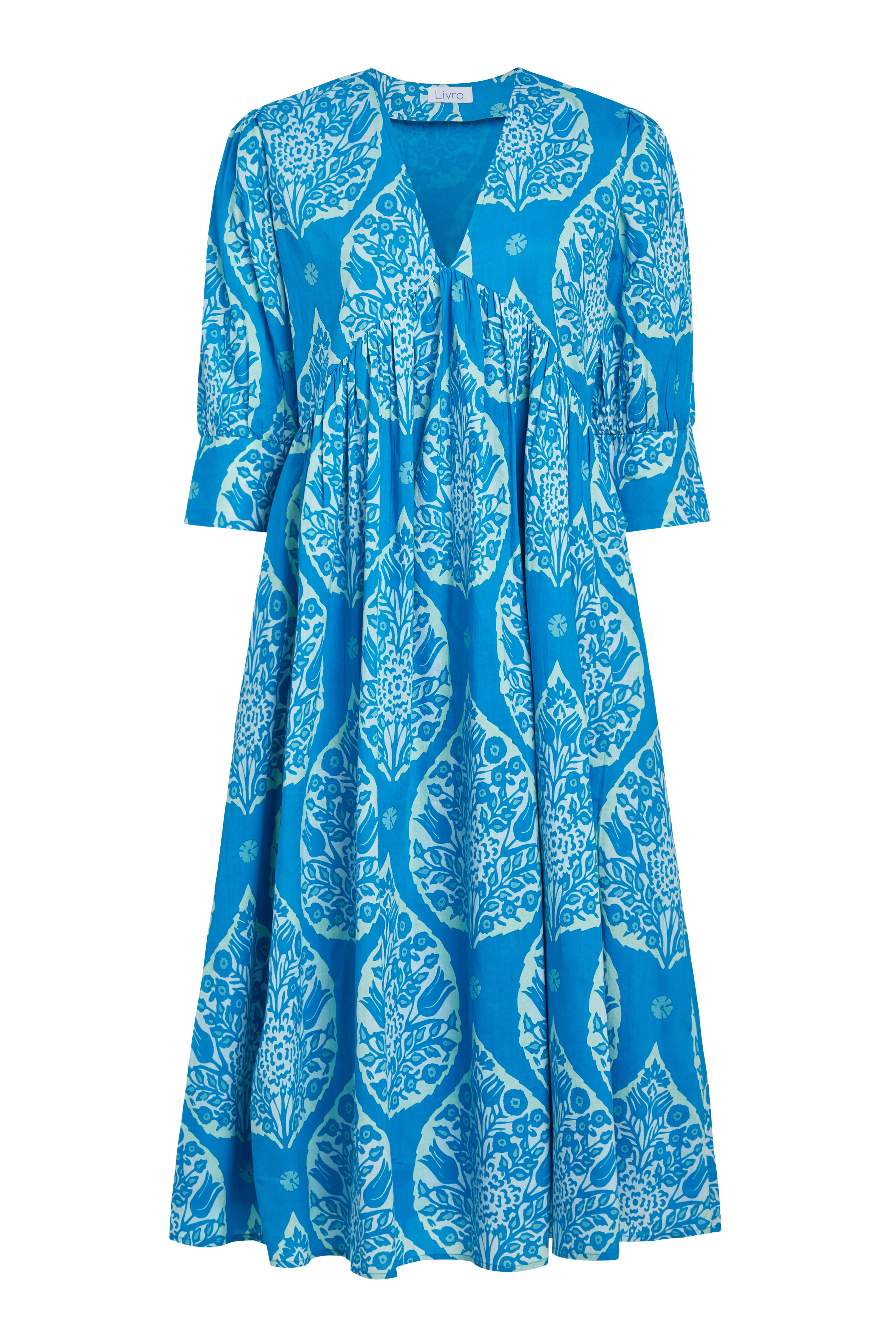 Adler Dress - Botanical Leaf