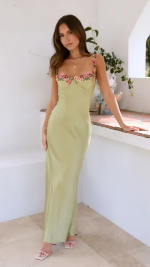 Adriana | Romantic Floral Maxi Dress