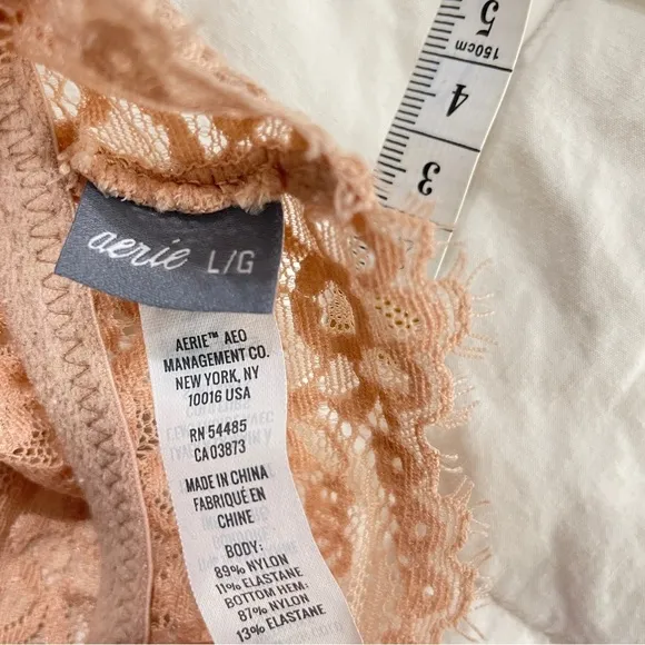 Aerie Lace Long Line Bralette