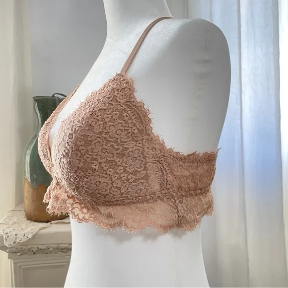 Aerie Lace Long Line Bralette