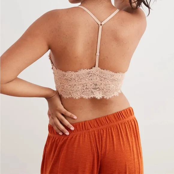 Aerie Lace Long Line Bralette