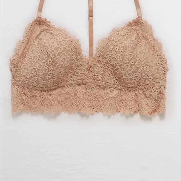Aerie Lace Long Line Bralette