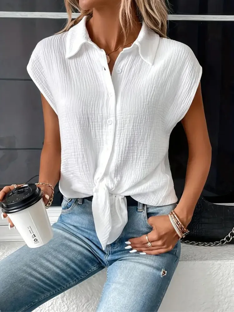 Amaryllis® | Women'S Chic Blouse Sleeveless