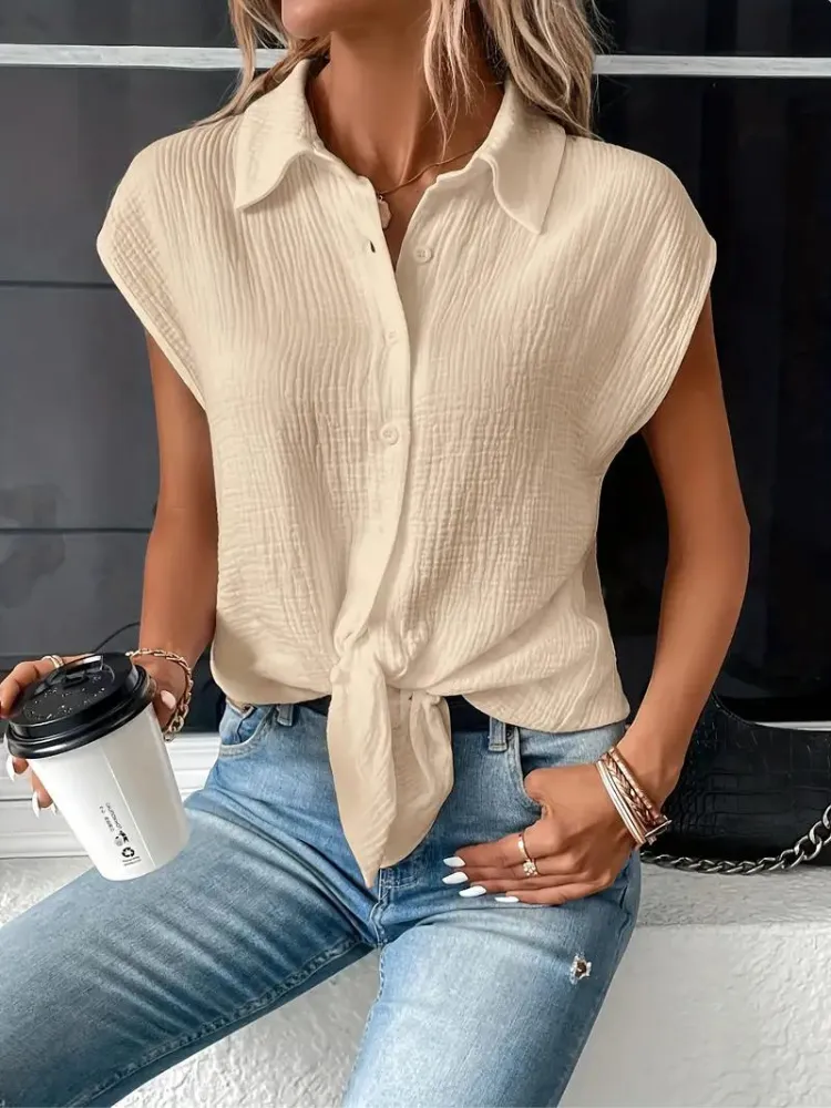 Amaryllis® | Women'S Chic Blouse Sleeveless