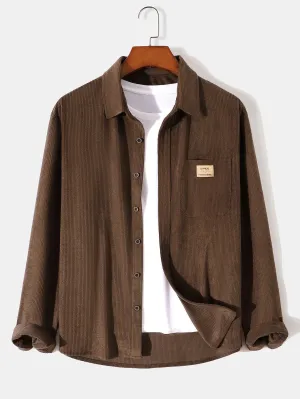 Amichai® | Long Sleeve Corduroy Shirt