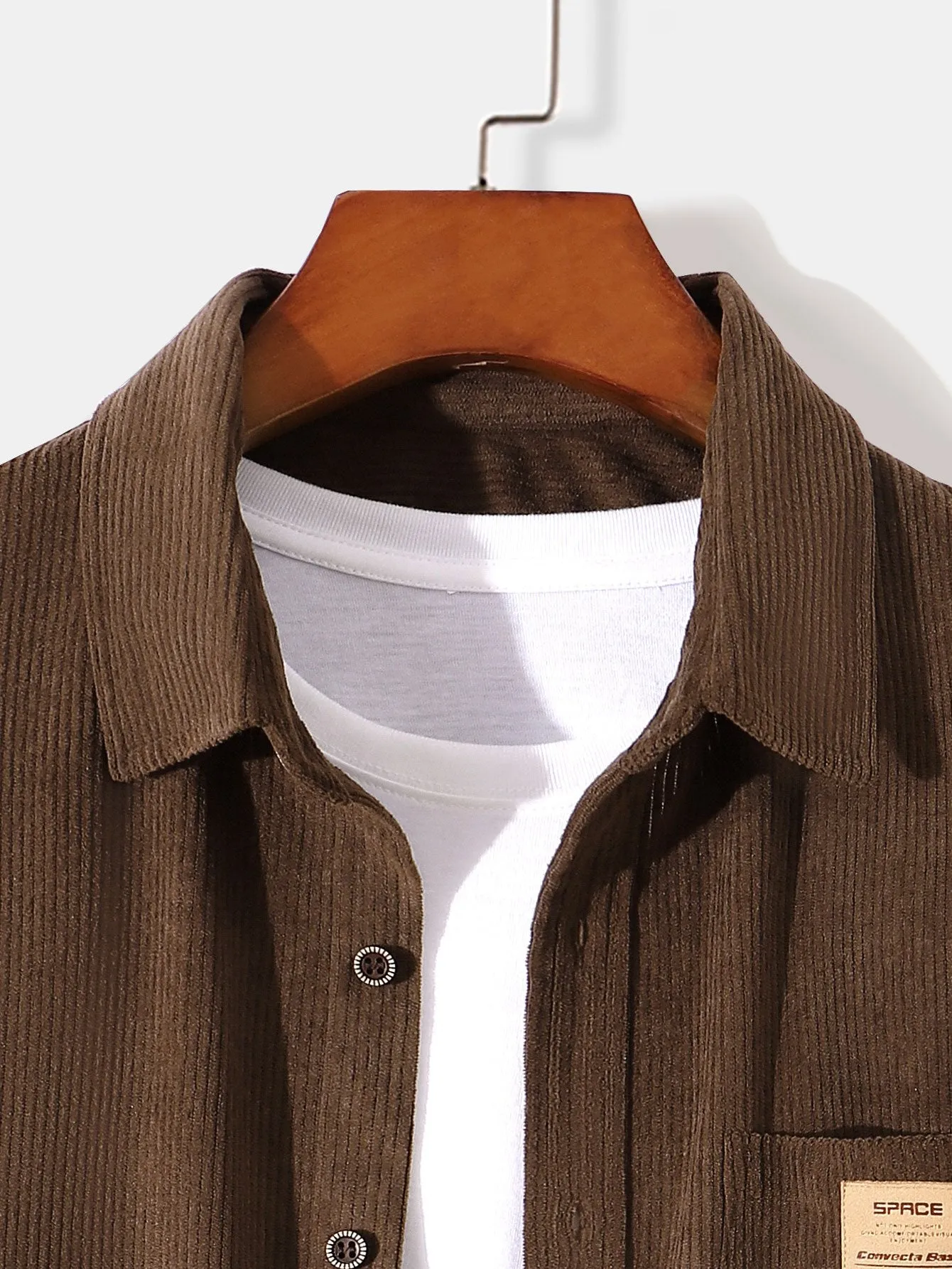 Amichai® | Long Sleeve Corduroy Shirt