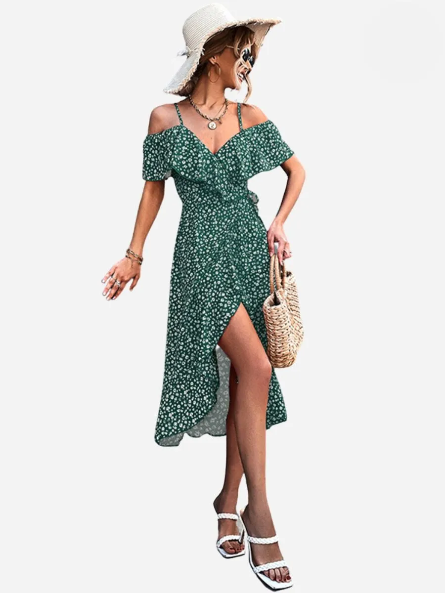 Angelines® | Sexy Strappy Floral Dress
