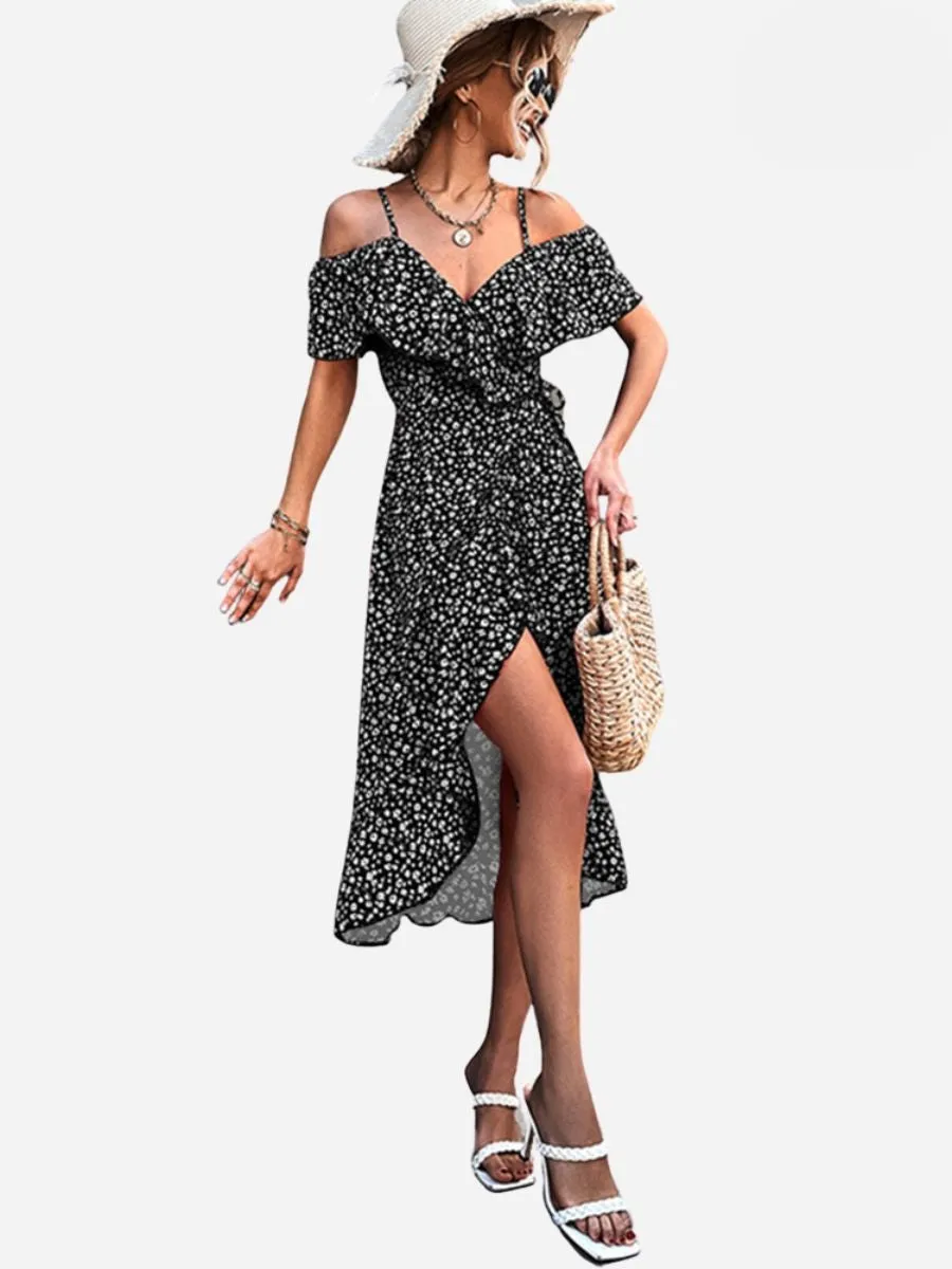 Angelines® | Sexy Strappy Floral Dress