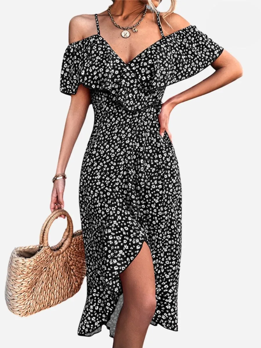 Angelines® | Sexy Strappy Floral Dress