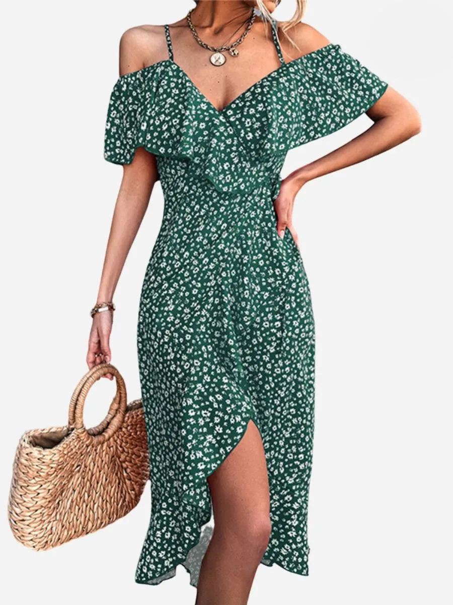 Angelines® | Sexy Strappy Floral Dress