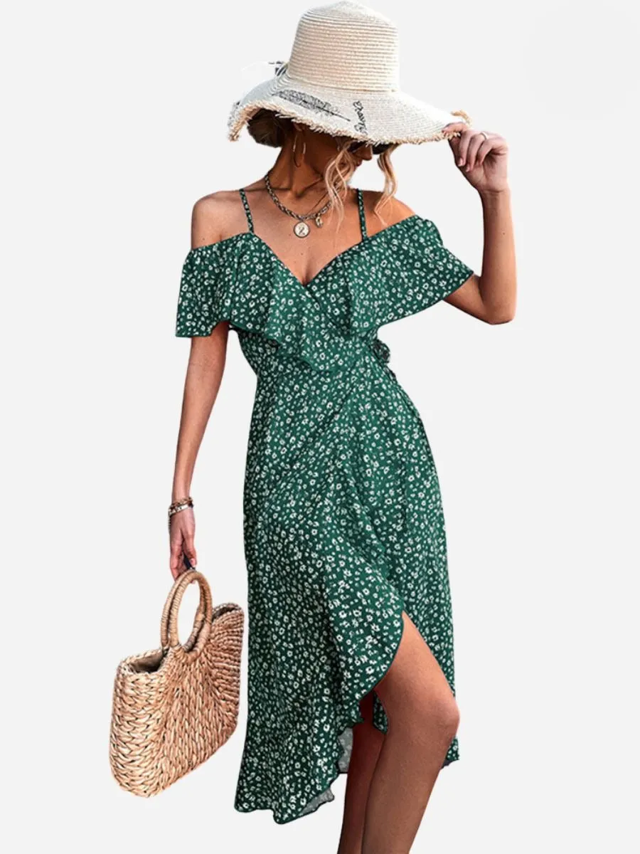 Angelines® | Sexy Strappy Floral Dress