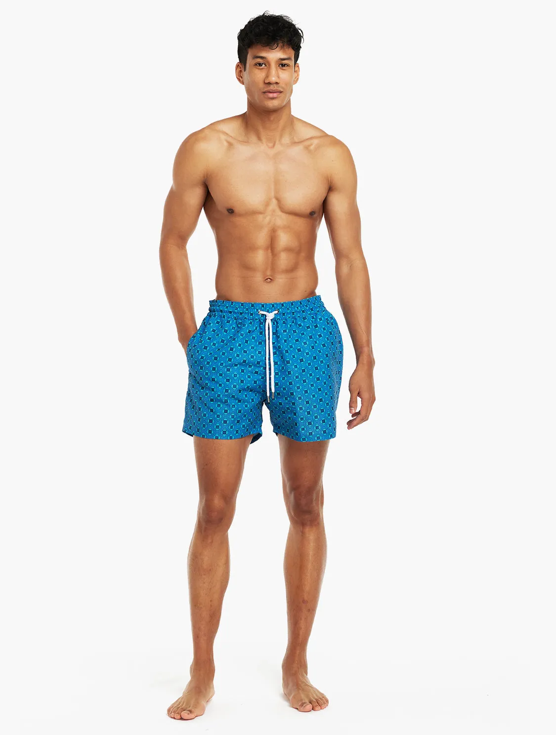 ANGRA DECO SPORT SWIM SHORTS