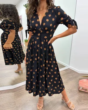 Annalie™ - Sophisticated Midi Dress