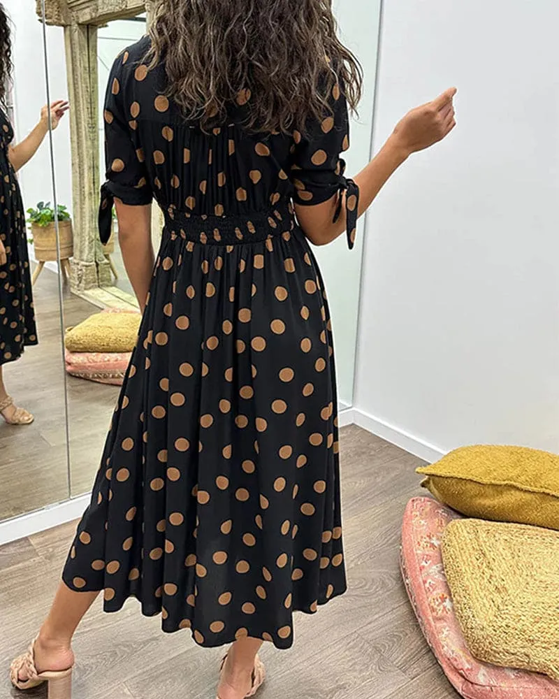 Annalie™ - Sophisticated Midi Dress