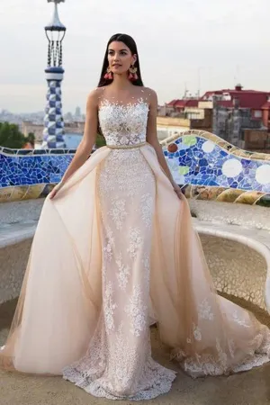 Anneprom Lace wedding dresses for Sale, Elegant Newest modest wedding dresses APW0400